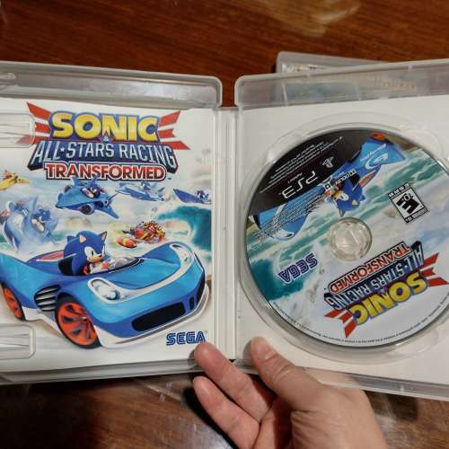 美版 PS3 game Sonic 賽車