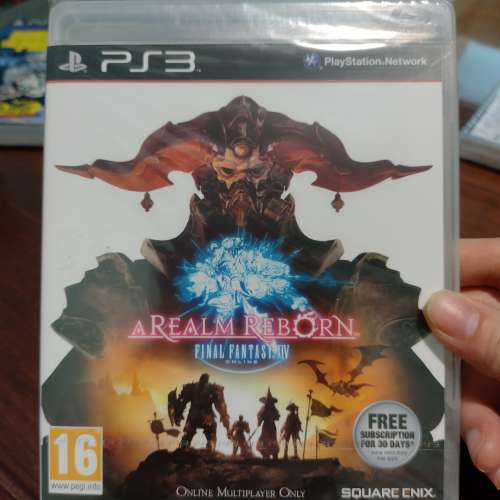 全新 歐版 PS3 太空戰士 Final fantasy xiv