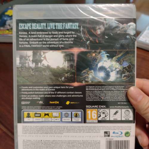 全新 歐版 PS3 太空戰士 Final fantasy xiv