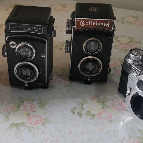 有問題機4部rolleicord contarex Minoltaflex