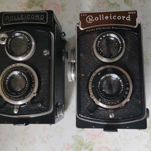有問題機4部rolleicord contarex Minoltaflex