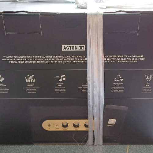 Marshall action III 籃牙喇叭