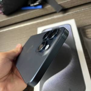 iPhone 15pro 256gb，港行雙卡，所有原裝冇整過，全套齊!