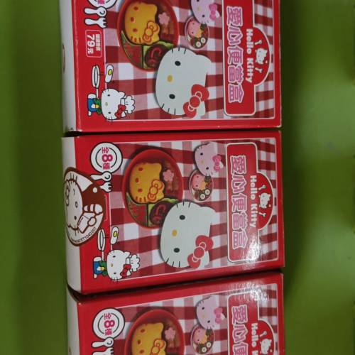 Hello Kitty 迷你飯盒套裝玩具$120