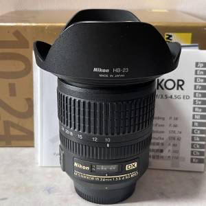 Nikon AF-S 10-24mm F3.5-4.5G ED DX