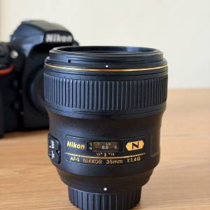 Nikon AF-S NIKKOR 35mm f/1.4G f1.4 G 鏡頭