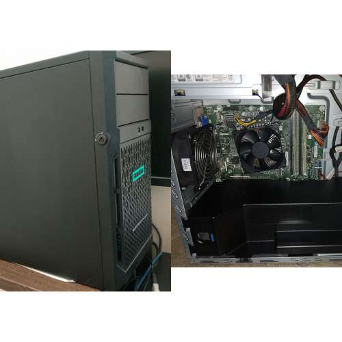 HPE ProLiant ML30 Gen10 Server 4LFF  E-2124 企業級 480GB SSD x 2 8GB ECC DDR4