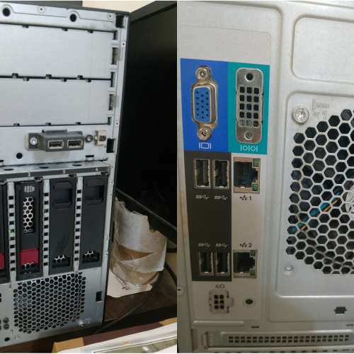 HPE ProLiant ML30 Gen10 Server 4LFF  E-2124 企業級 480GB SSD x 2 8GB ECC DDR4