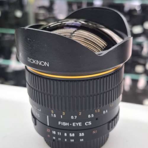 ROKINON 8MM F3.5 FISH-EYE CS NIKON NOUNT