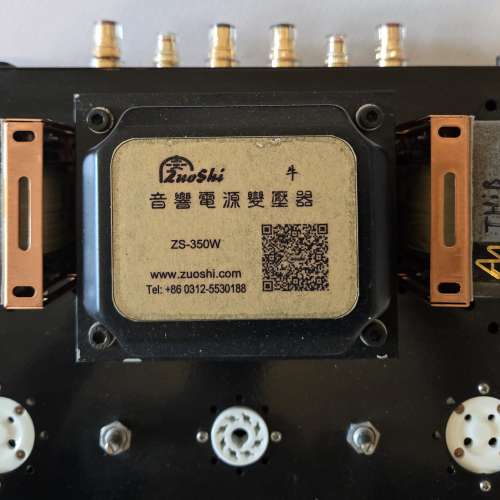 DIY audionote 300B 膽機,  選用大量audionote 零件