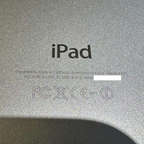 Apple iPad Air 128GB A1475 WiFi + Cellular + Apple Case +  anti-glare , Like New