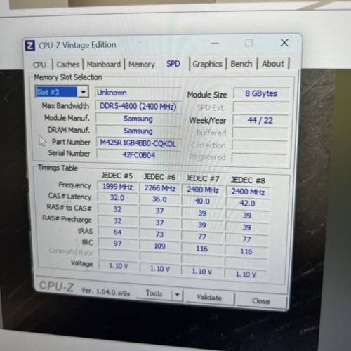 Samsung DDR5 8GBx2 (16GB) 4800mhz SODIMM