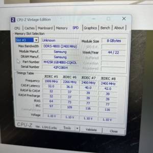 Samsung DDR5 8GBx2 (16GB) 4800mhz SODIMM