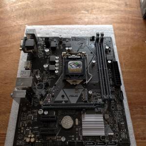 華碩H310m-e正常使用 支持8，9代處理器有m.2支持下，win11