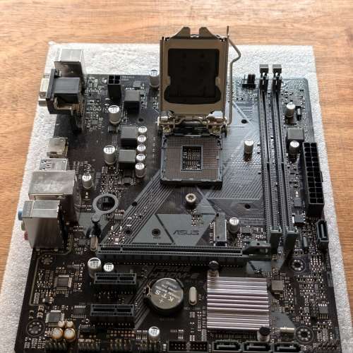 華碩H310m-e正常使用 支持8，9代處理器有m.2支持下，win11