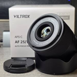 Viltrox AF 25mm f/1.7 Sony E-mount APS-C 鏡頭