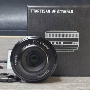 TTARTISAN 銘匠 AF 27mm F2.8 鏡頭 Sony E-mount APS-C