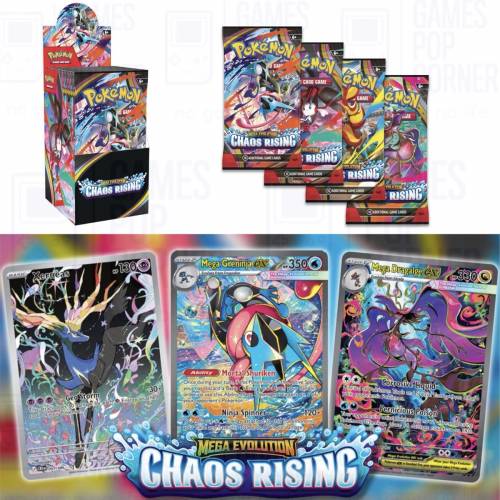 (接受預訂) PTCG🇱🇷ENG - [ME04] Chaos Rising Half Booster
