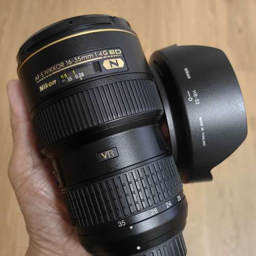 Nikon AF-S 16-35mm f 4G ED VR