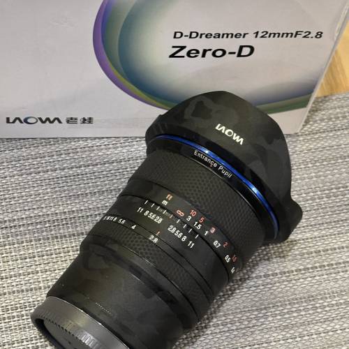 Laowa 12mm F2.8 Zero-D 老蛙零變形鏡頭 (Sony E-mount)