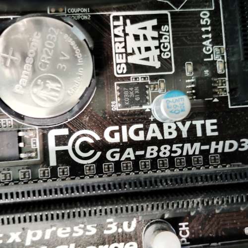 I7 4770 cpu  + gigabyte b85 底板 + ddr3 16gb + cooler master 散熱