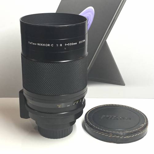 （全場最平）Nikon Reflex-NIKKOR C 500 f8 1:8 f=500mm 反射鏡頭
