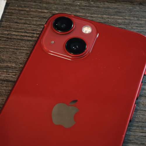 90%新 Apple iPhone 13 Mini 128GB Product Red 深紅色 美版 已換電池100% iOS26 i...