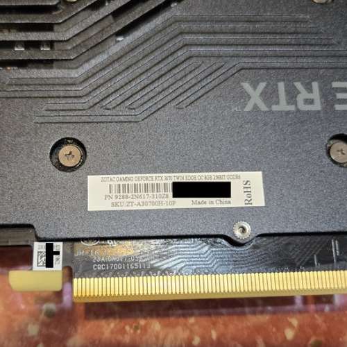 ZOTAC GAMING GeForce RTX 3070 Twin Edge OC