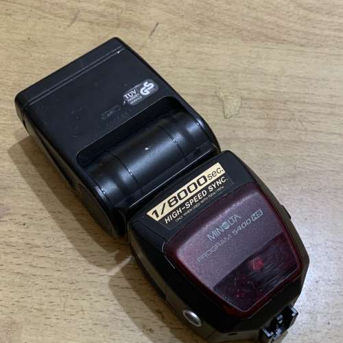 Minolta 1 ／8000 sec 閃光燈 合Sony A機單反機合用 但只可全放光85新