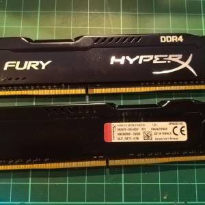 HyperX 8Gx2 DDR4 2400