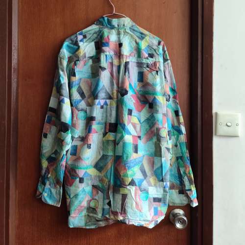 i.magnin ~ Long-Sleeves Shirt &middot; 幾何印花長袖襯衫