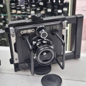 CAMBO WIDE 470 4x5 + 磨沙背 SCHNEIFER SUPER-ANGULON 47MM F5.6 全正常