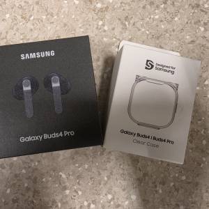 全新 行貨samsung buds4 pro 黑色 有單有保 送原裝保護殼