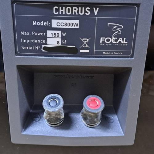 Focal CC800W 中置喇叭