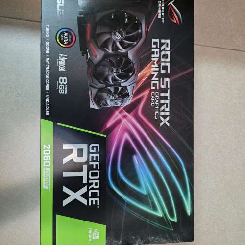 Asus RTX 2060 Super Rog Strix Gaming