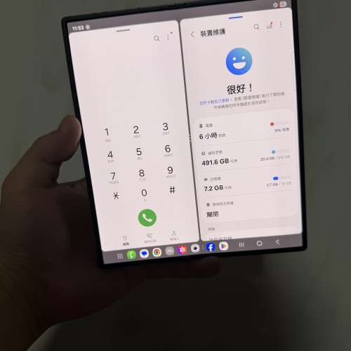 限定款🔥Samsung galaxy fold 6 12+512美版單卡+esim碳纖維黑色可換iphone或ipad