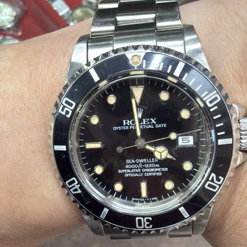 好𠃊型🤣 Rolex 16660 魔鬼深潛 t25黃夜光 8百萬字頭 93160帶12格 平到笑😆$64888