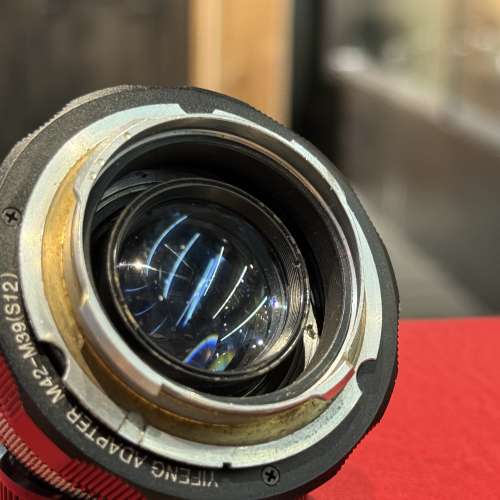 Early version Wray London Unilite 50mm f2 L/M non-coupling modified lens