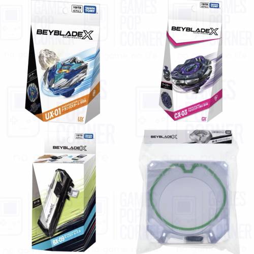 (接受預訂) TAKARA TOMY🇯🇵BEYBLADE X*行版 (陀螺盤, 發射器, Booster..)
