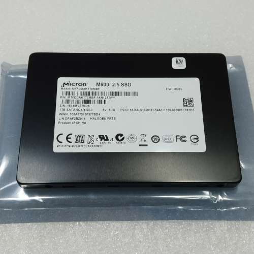 Micron 1TB 2.5" SATA3 SSD