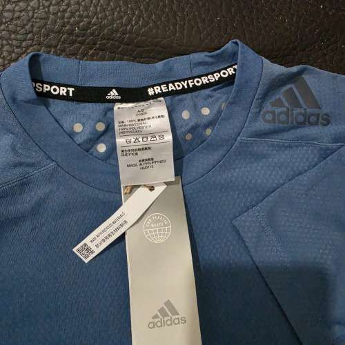 全新Adidas  藍色運動衣 S碼 男裝