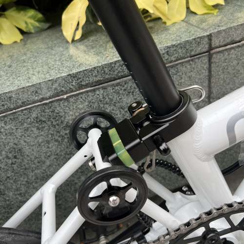 亮光白色 亮光鈦色 JAVA NEO 9速 桶軸碟剎 16吋 349 鋁合金折叠車 （三折叠小布 國...
