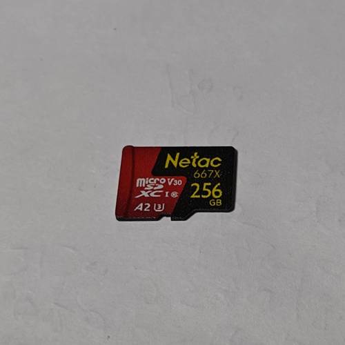 netac 256gb microsd card