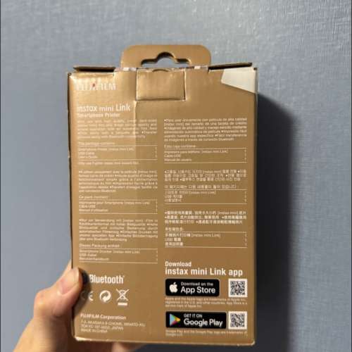 Fujifilm Instax mini link相片打印機  limited edition 卡其色