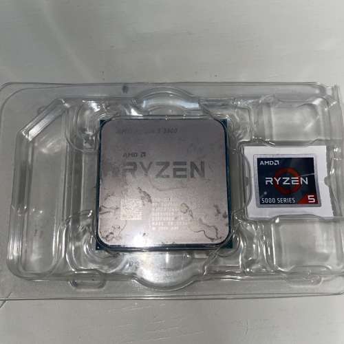 amd ryzen 5 3600 cpu 100%works 可少議