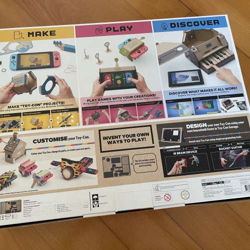 全新 Nintendo Switch Labo Toy-Con 01 組合套裝  粉嶺交收