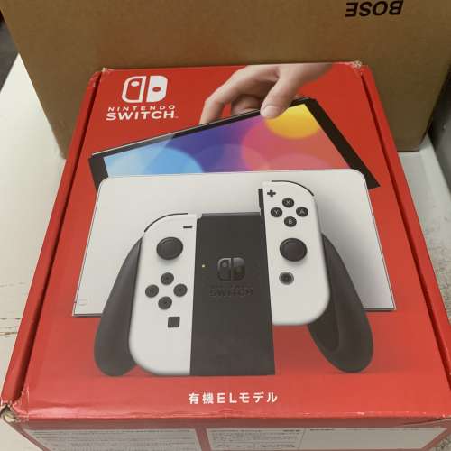 98%New JP Nintendo Switch OLED 64GB - White