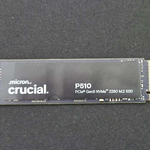 Crucial P510 PCIe Gen5 NVMe 2280 M.2 SSD 2TB