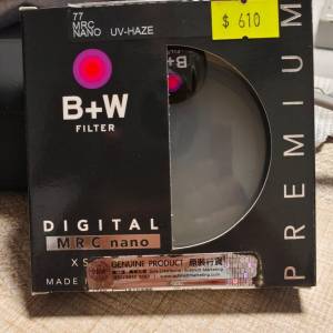 B+W   77mm ND 0.9 -3BL減光濾鏡90%新