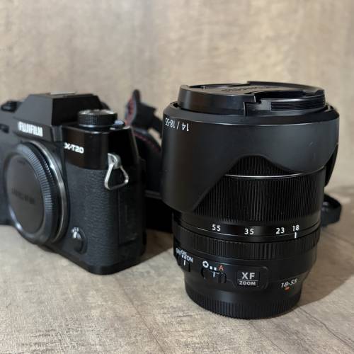 Fujifilm X-T20相機 連 Fujifilm 18-55mm鏡頭